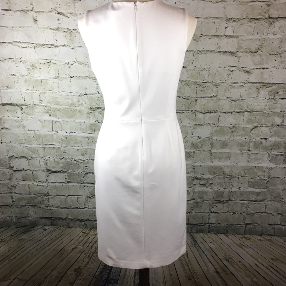 Banana Republic Ivory Sheath Dress (Size 6) - Picture 5 of 8